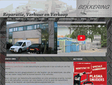 Tablet Screenshot of bekkering-lastechniek.nl